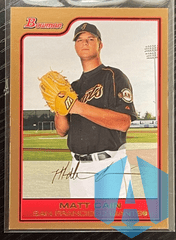 2006 Bowman Matt Cain Gold #106 Giants